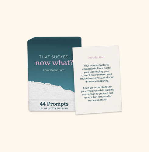 Conversation cards + Book